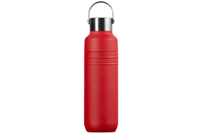 Afbeelding voor Le Creuset On The Go 41066280600001 dubbelwandige drinkfles, kersenrood, 0,5 L