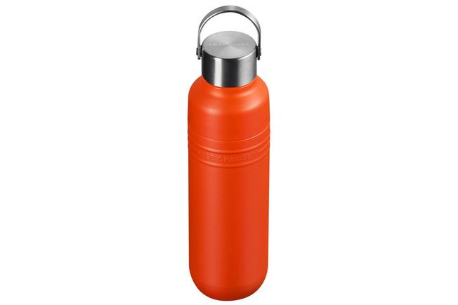 Afbeelding voor Le Creuset On The Go 41066280900001 dubbelwandige drinkfles, oranjerood, 0,5 L