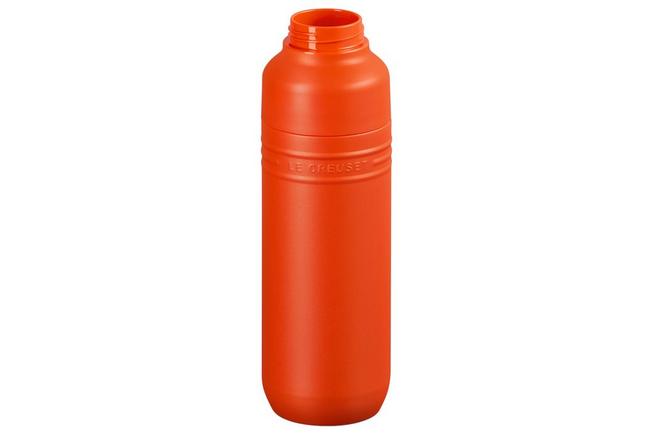 Afbeelding voor Le Creuset On The Go 41066280900001 dubbelwandige drinkfles, oranjerood, 0,5 L