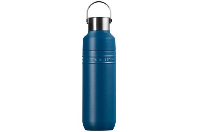 Afbeelding voor Le Creuset On The Go 41066286420001 dubbelwandige drinkfles, Deep Teal, 0,5 L