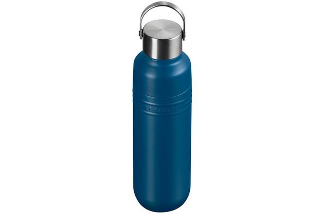 Afbeelding voor Le Creuset On The Go 41066286420001 dubbelwandige drinkfles, Deep Teal, 0,5 L