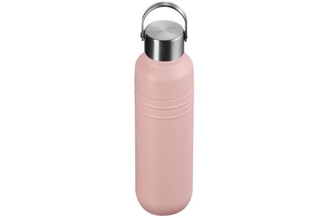 Afbeelding voor Le Creuset On The Go 41066287770001 dubbelwandige drinkfles, Shell Pink, 0,5 L