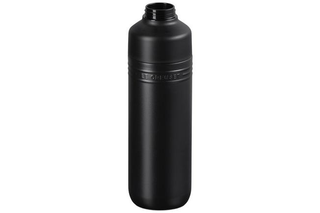 Afbeelding voor Le Creuset On The Go 41066330000001 dubbelwandige drinkfles, mat zwart, 1,0 L