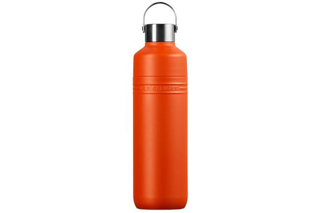 Afbeelding voor Le Creuset On The Go 41066330900001 dubbelwandige drinkfles, oranjerood, 1,0 L