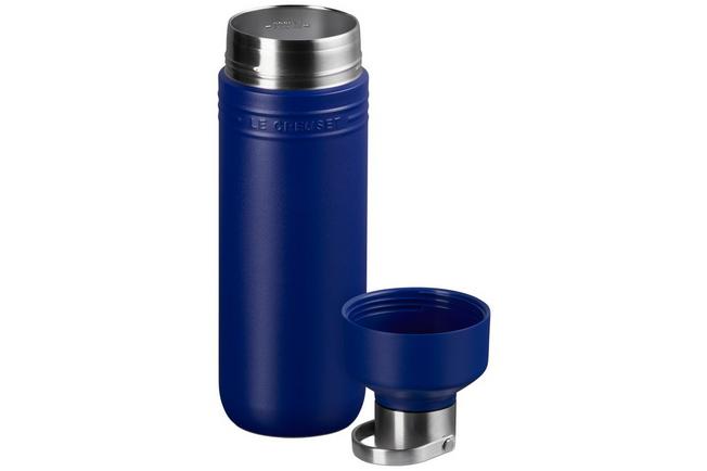 Afbeelding voor Le Creuset On The Go 41066332200001 dubbelwandige drinkfles, Azure, 1,0 L