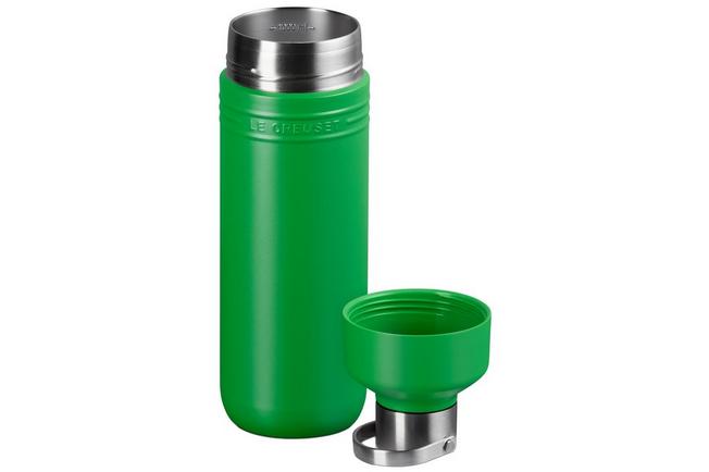 Afbeelding voor Le Creuset On The Go 41066334080001 dubbelwandige drinkfles, Bamboo, 1,0 L