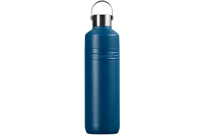 Afbeelding voor Le Creuset On The Go 41066336420001 dubbelwandige drinkfles, Deep Teal, 1,0 L