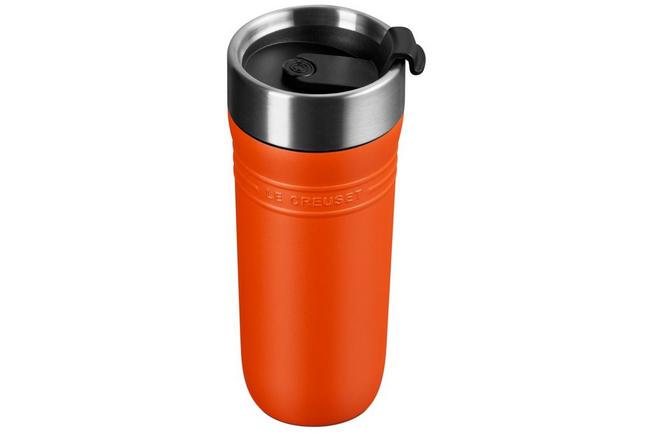 Afbeelding voor Le Creuset On The Go 41067190900001 thermosbeker oranjerood, 0,35 L