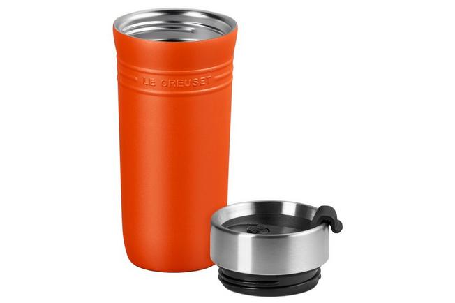 Afbeelding voor Le Creuset On The Go 41067190900001 thermosbeker oranjerood, 0,35 L