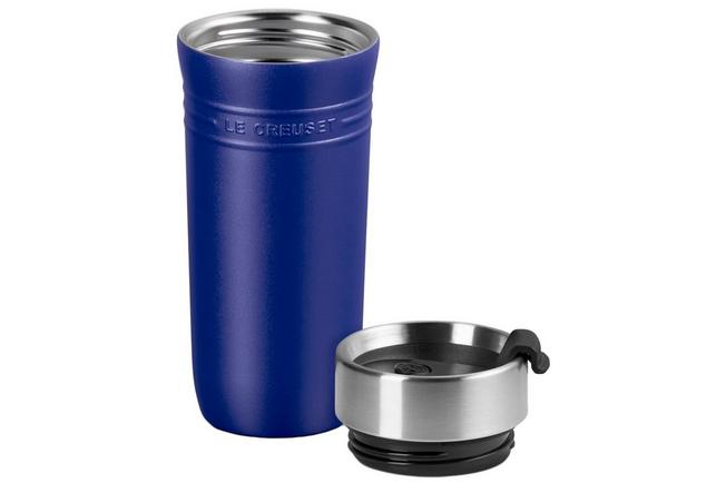 Afbeelding voor Le Creuset On The Go 41067192200001 thermosbeker Azure, 0,35 L