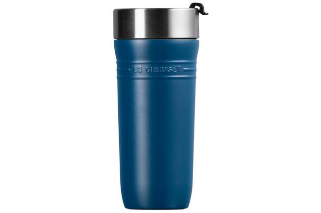 Afbeelding voor Le Creuset On The Go 41067196420001  thermosbeker Deep Teal, 0,35 L