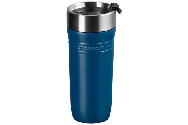 Afbeelding voor Le Creuset On The Go 41067196420001  thermosbeker Deep Teal, 0,35 L