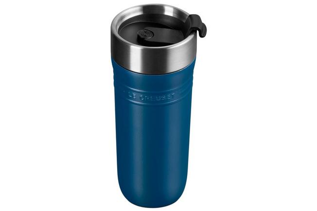 Afbeelding voor Le Creuset On The Go 41067196420001  thermosbeker Deep Teal, 0,35 L