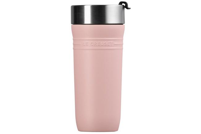 Afbeelding voor Le Creuset On The Go 41067197770001  thermosbeker Shell Pink, 0,35 L