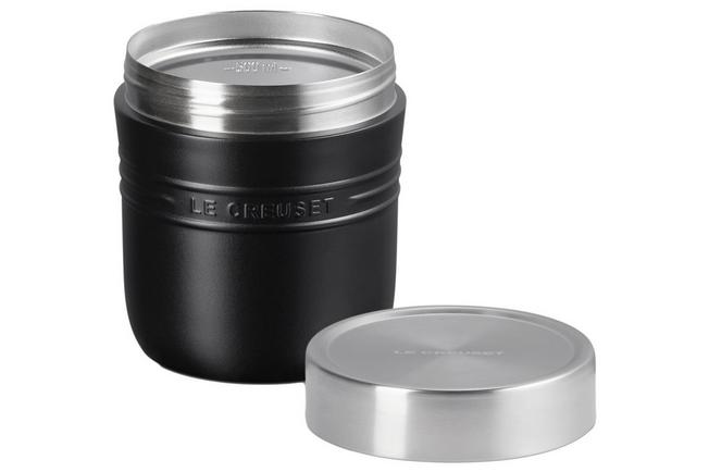Afbeelding voor Le Creuset On The Go 41068120000001 lunchbeker, mat zwart,  0,5 L