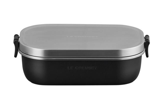 Afbeelding voor Le Creuset On The Go 41069220000001 lunchbox, mat zwart, 0,9 l