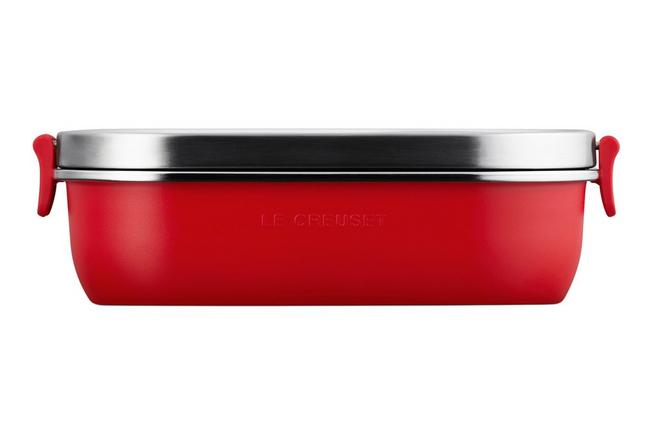 Afbeelding voor Le Creuset On The Go 41069220600001 lunchbox, kersenrood, 0,9 l