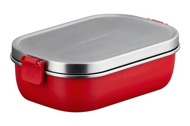 Afbeelding voor Le Creuset On The Go 41069220600001 lunchbox, kersenrood, 0,9 l