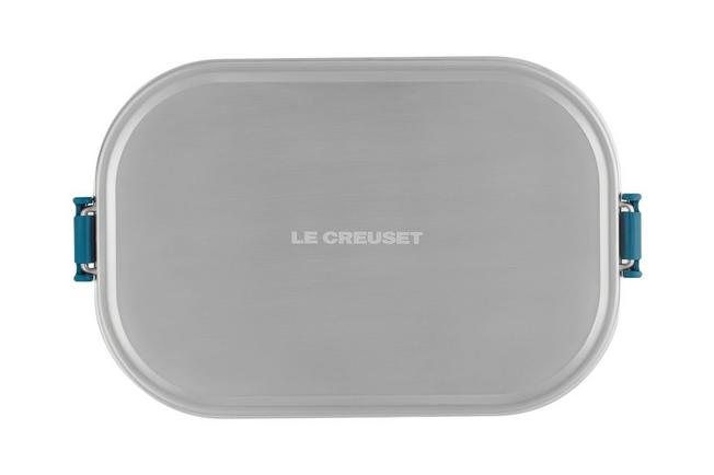Afbeelding voor Le Creuset On The Go 41069226420001 lunchbox, Deep Teal, 0,9 l