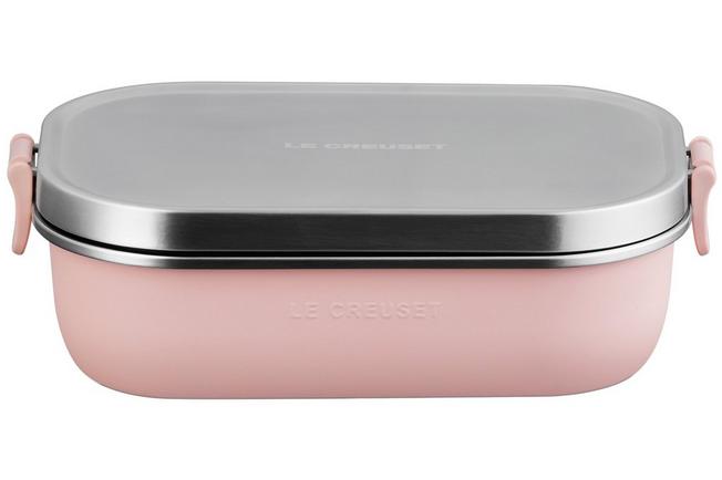 Afbeelding voor Le Creuset On The Go 41069227770001 lunchbox, Shell Pink, 0,9 l