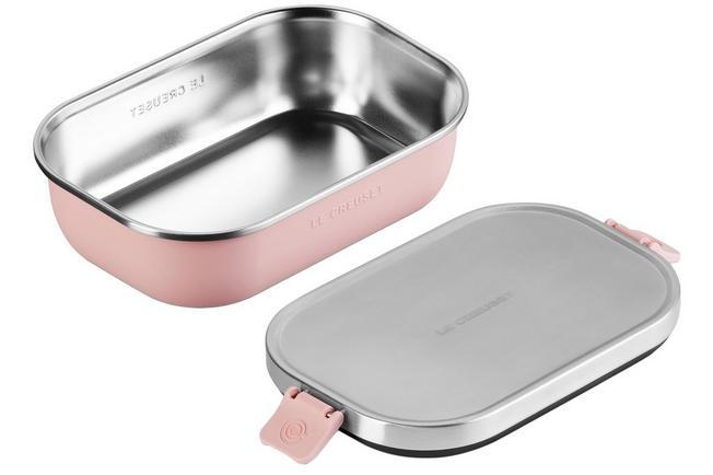 Afbeelding voor Le Creuset On The Go 41069227770001 lunchbox, Shell Pink, 0,9 l