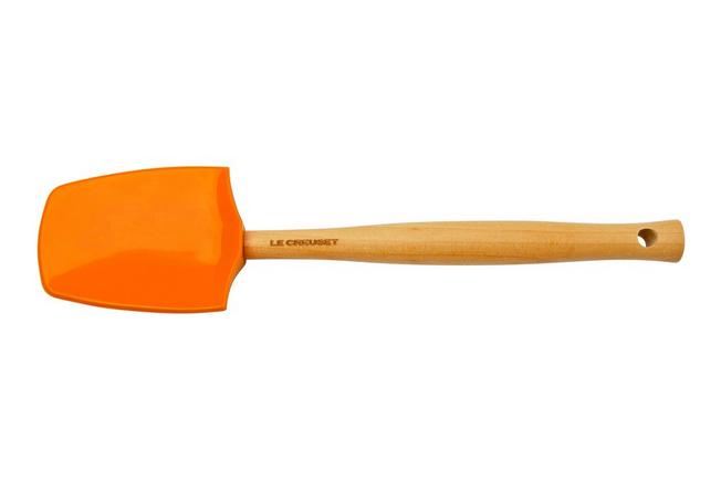 Le Creuset Silicone Pro spatula with wooden handle