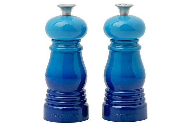 Le Creuset salt and pepper mill set 44900112200000 azure, 12.5 cm