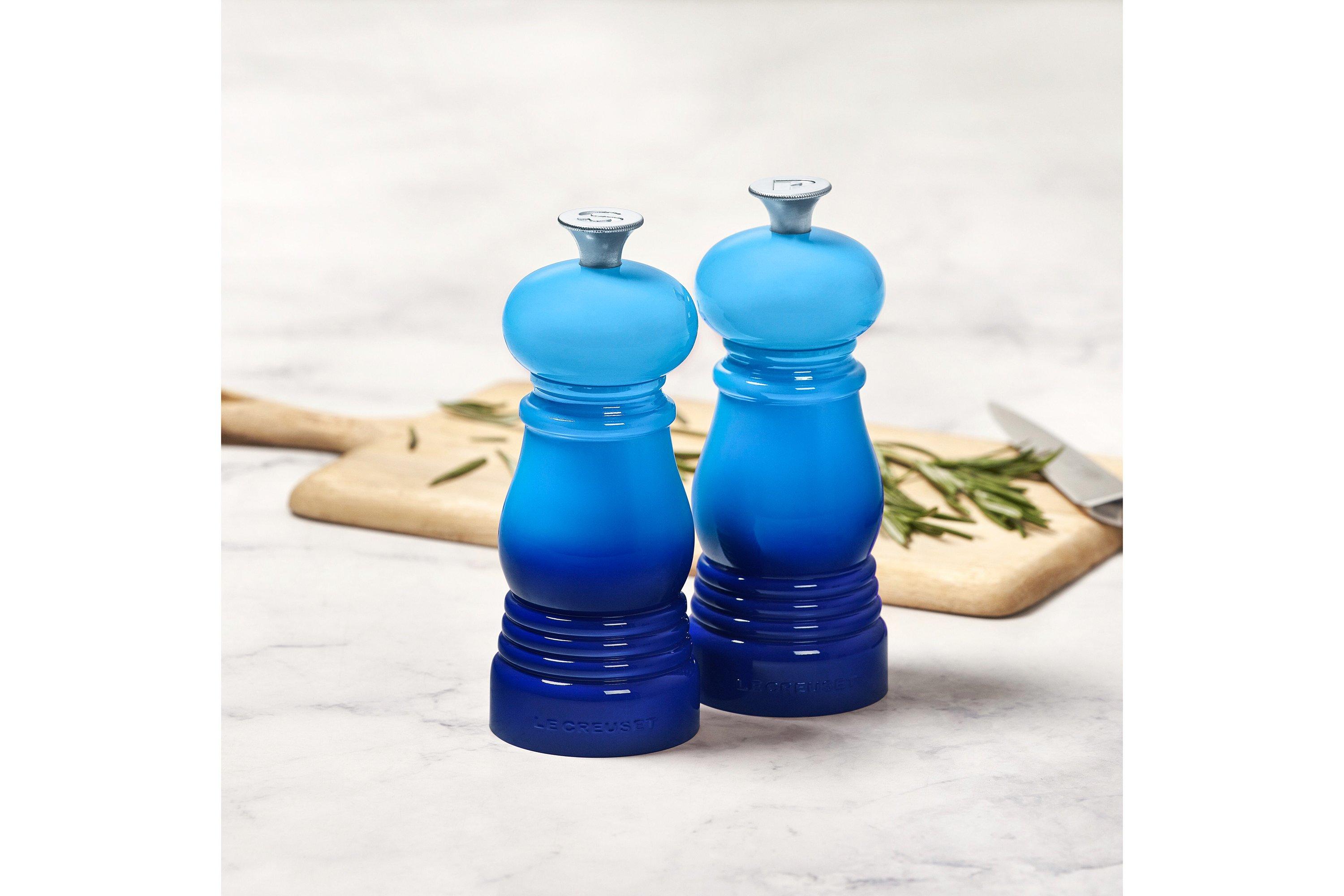 Le Creuset salt and pepper mill set 44900112200000 azure, 12.5 cm