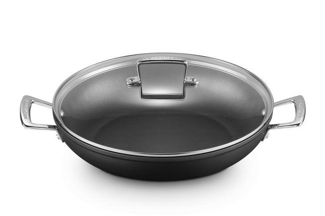 Afbeelding voor Le Creuset TNS Provence sauteerpan met deksel 30 cm