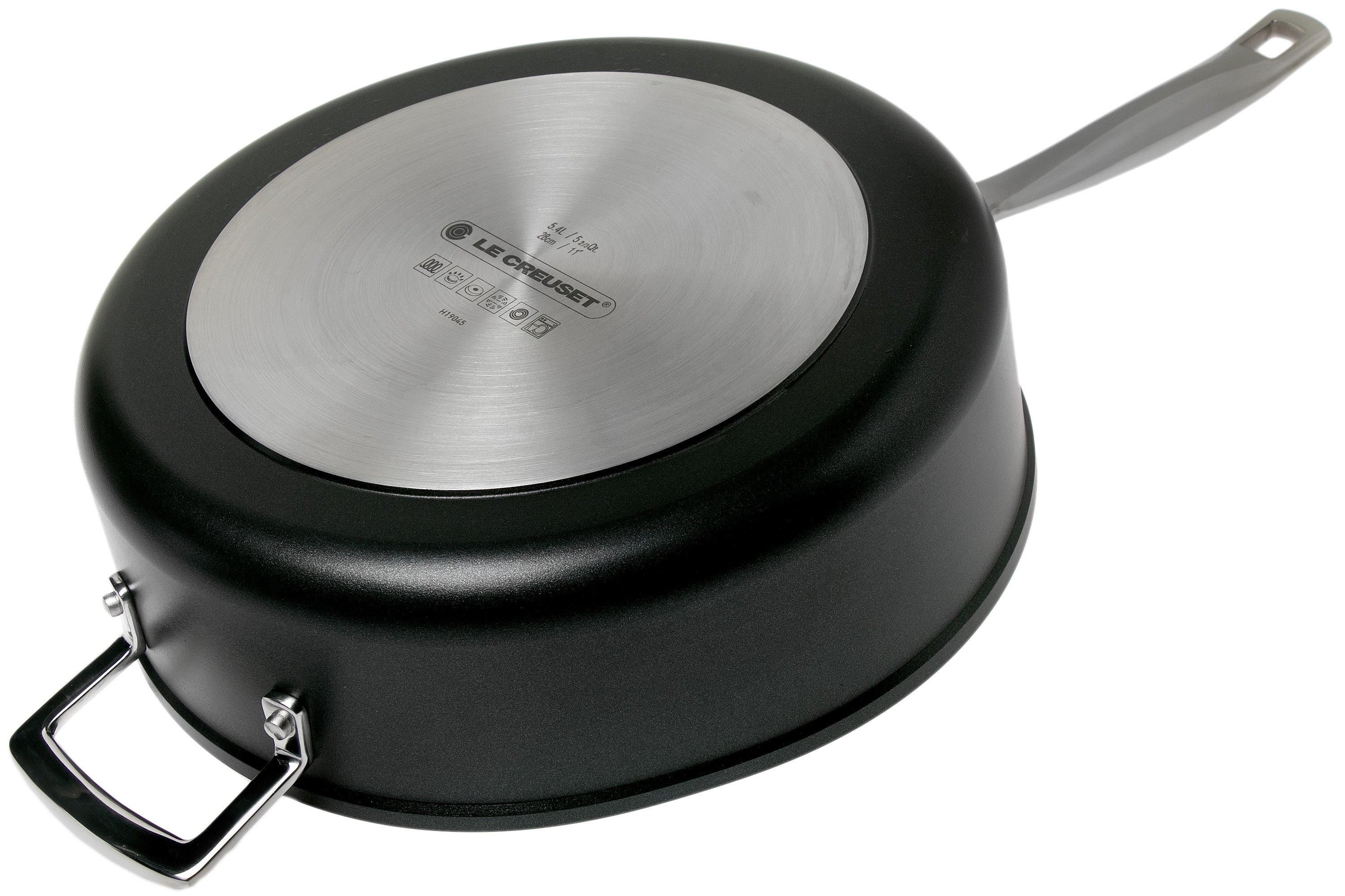 Le Creuset Classic Stainless Steel Saut Pan with Lid