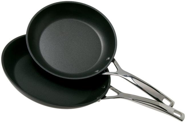 Woedend toelage Tegen Le Creuset TNS 24 cm and 28 cm frying pan set | Advantageously shopping at  Knivesandtools.com