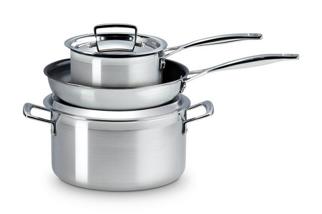 Image pour Le Creuset 53808000010050 batterie de cuisine 3 pièces