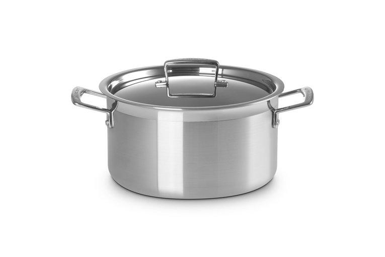 Le Creuset Triply Set de 3 poêles/casseroles en inox Achetez à prix