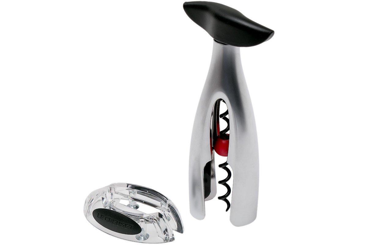 Le Creuset GS300 Corkscrew Satin Alu, gift set Advantageously