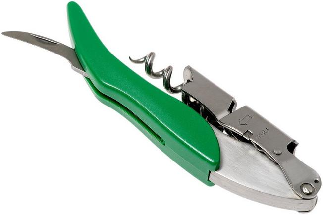 Image for Le Creuset WT-130 Waiters Friend corkscrew and bottle opener, green