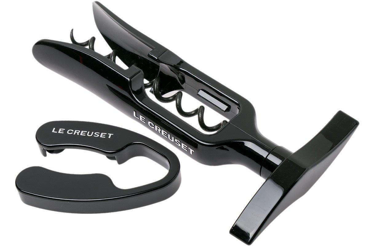 Le Creuset GS100 Corkscrew gift set, black Advantageously shopping