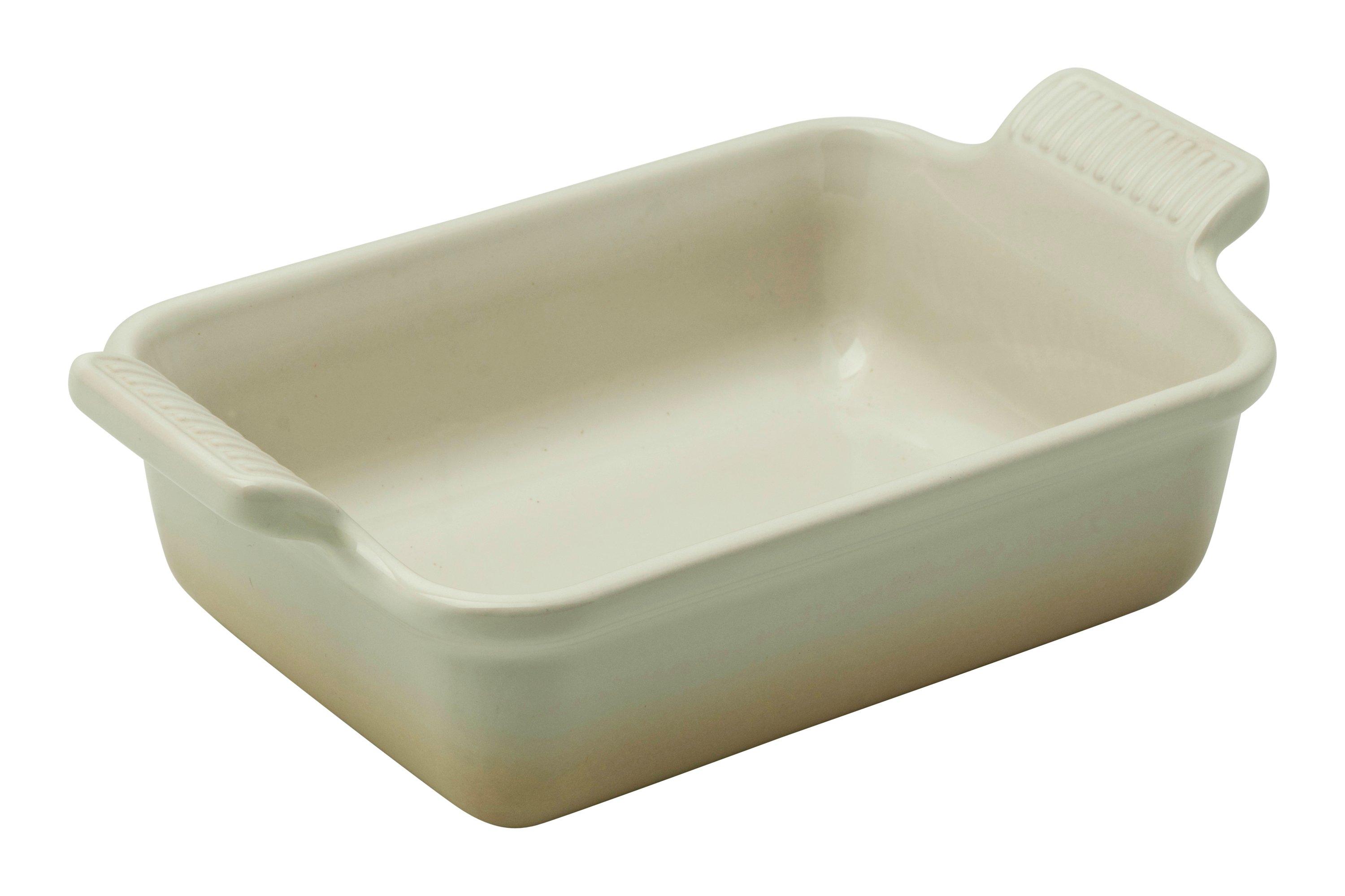 Le Creuset casserole 71102197160001 Meringue 19x14 cm 1.1 L rectangular