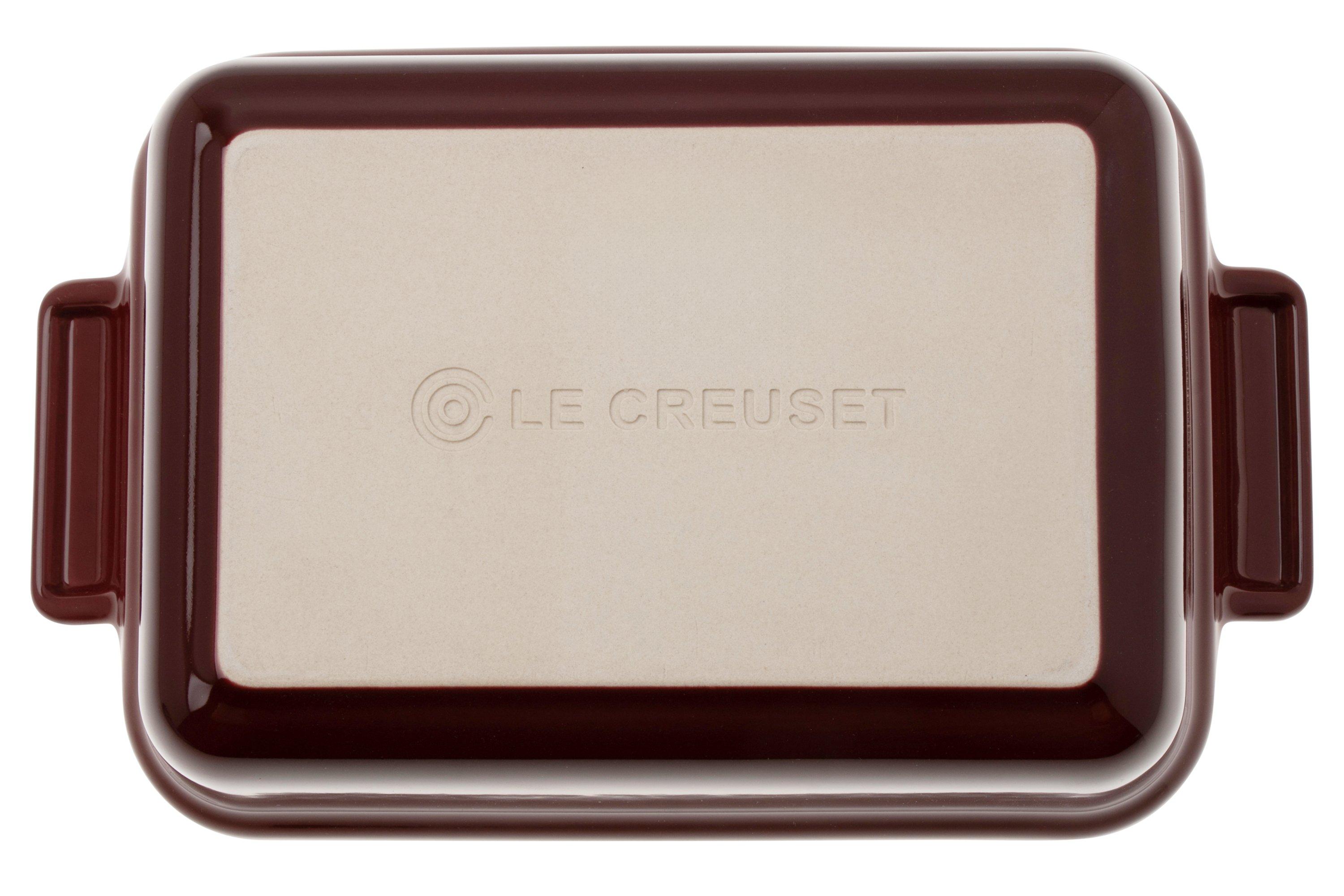 Le Creuset Les C Ramiques Garnet Rectangular Oven Dish Cm L