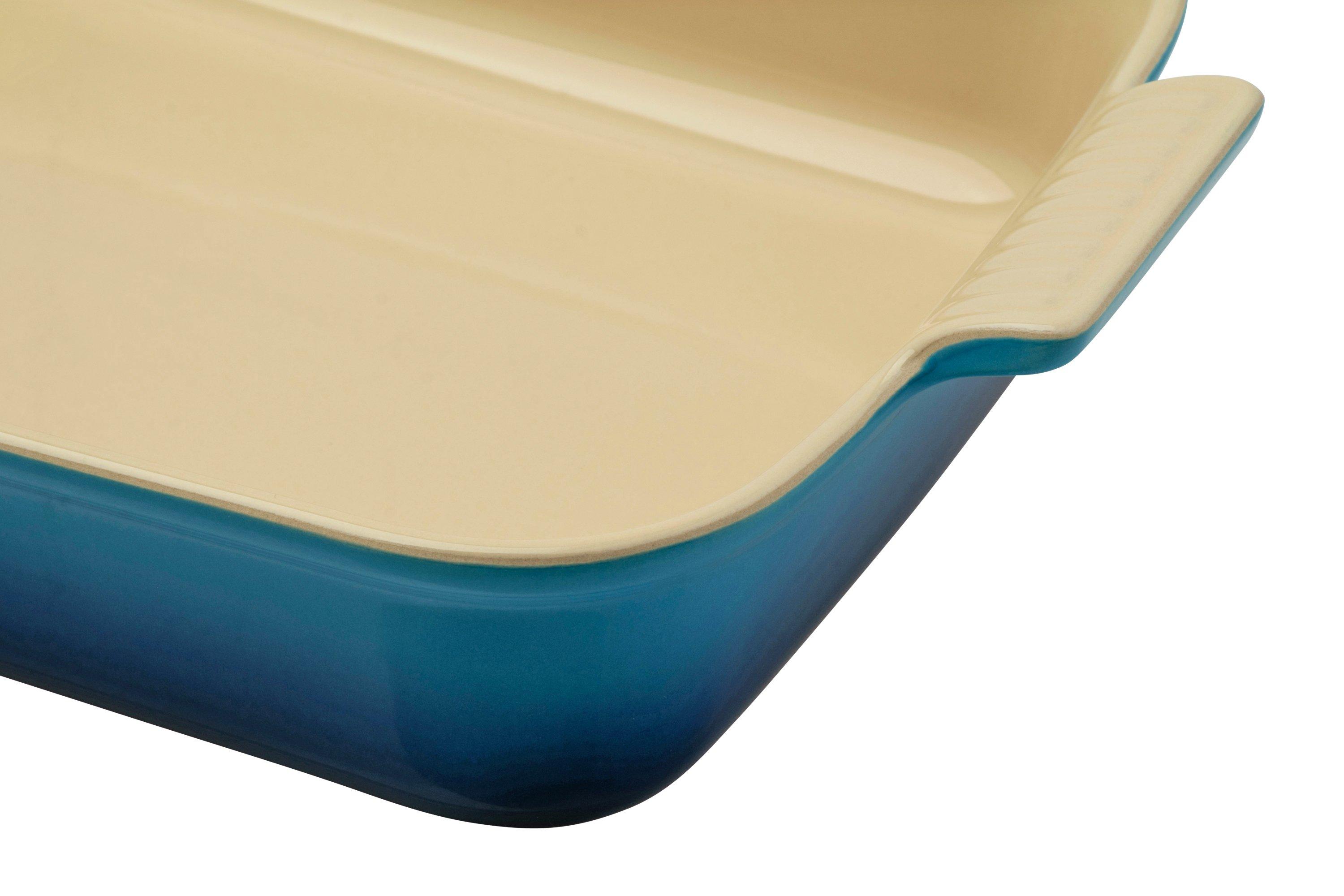 Le Creuset - Deep Rectangular Dish 32cm - Azure Blue