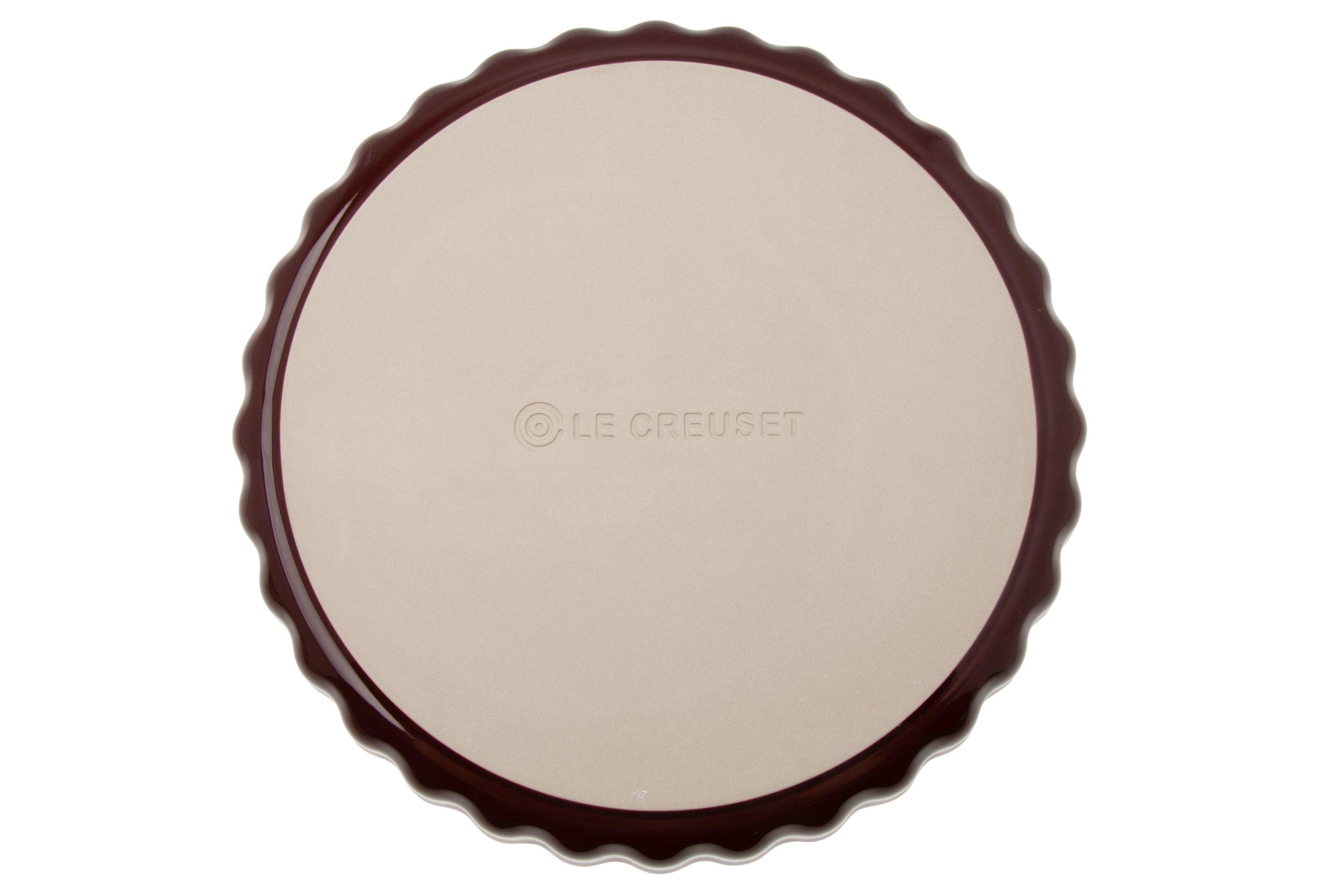 Le Creuset Les C Ramiques Garnet Kuchen Und Quicheform Cm G Nstiger