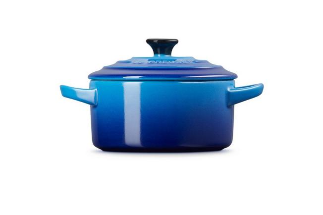 Image pour Le Creuset Les Céramiques mini cocotte 71901102200100 bleu azur, 10 cm, 0.25 L