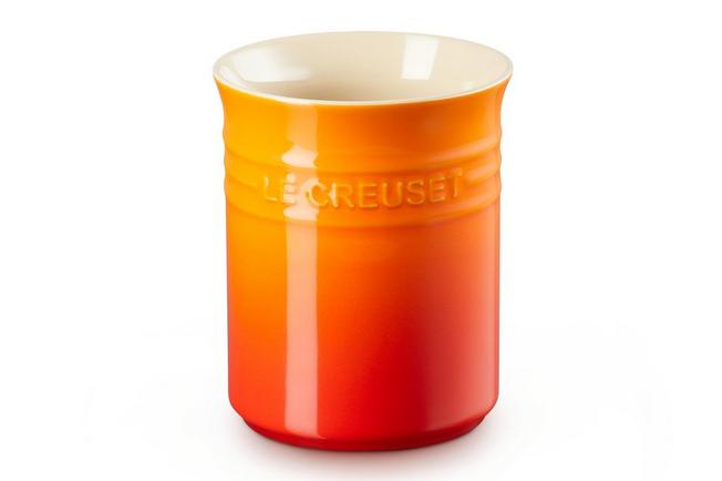 Afbeelding voor Le Creuset spatelpot oranje-rood, 15 cm