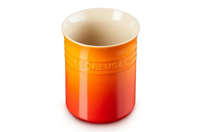 Afbeelding voor Le Creuset spatelpot oranje-rood, 15 cm