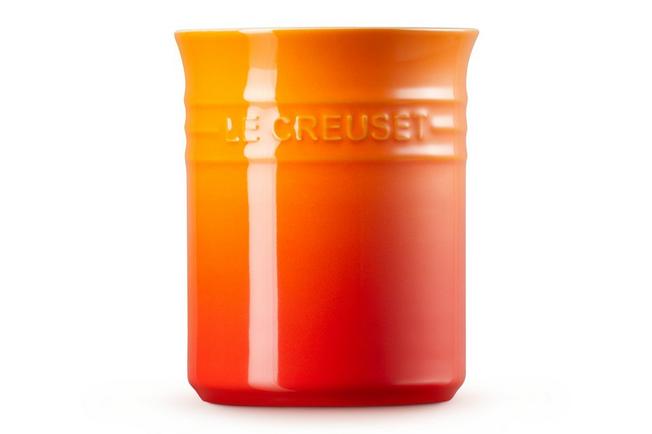 Afbeelding voor Le Creuset spatelpot oranje-rood, 15 cm