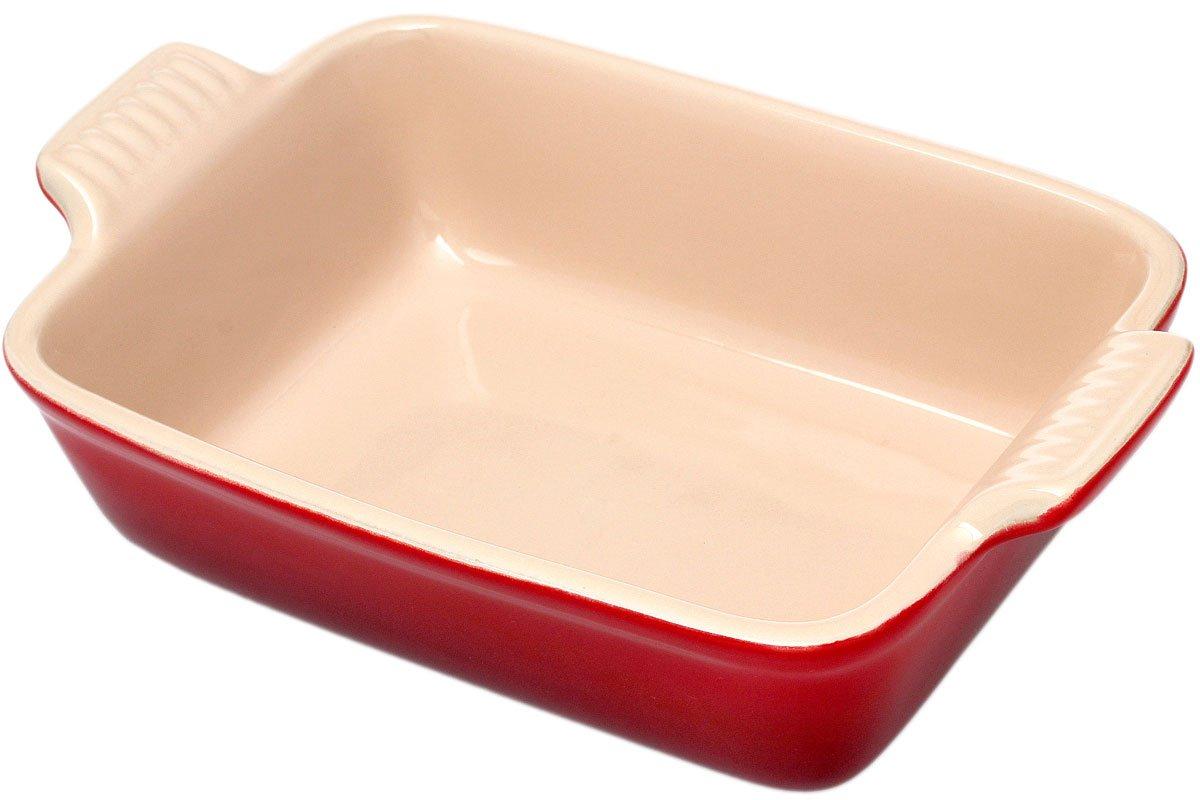 Plat Le Creuset Rouge - Taille 33 - Très Bon état