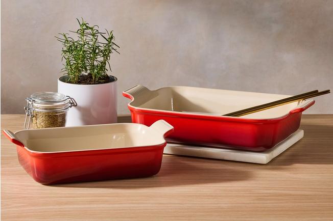 Imagen para Le Creuset bandeja para horno rectangular 2,4L, 26 cm, rojo