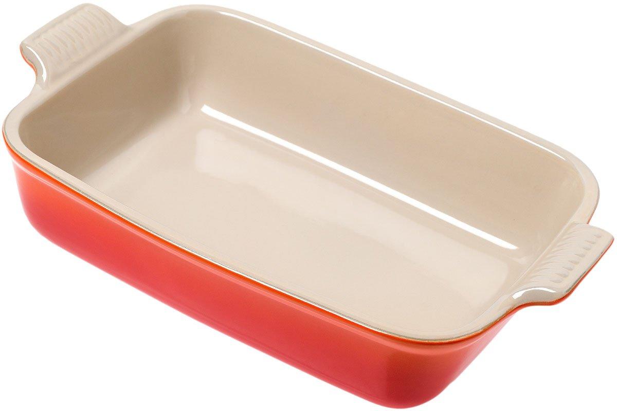 Le Creuset plat à four rectangulaire 2,3L, 26 cm, orangerouge Achetez à prix avantageux chez