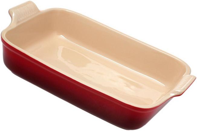 vertraging Inademen opwinding Le Creuset ovenschaal rechthoekig 3,85L, 32 cm, rood | Voordelig kopen bij  knivesandtools.be