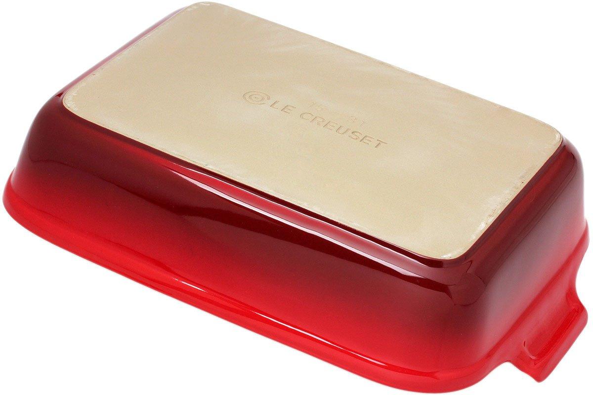 Le Creuset plat à four rectangulaire 4 L , 32 cm, rouge Achetez à prix avantageux chez