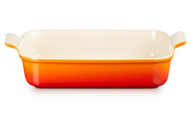Image for Le Creuset rectangular oven dish 4 L, 32 cm, orange-red